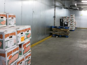 Cooler in a moment of spaciousness before arrivals